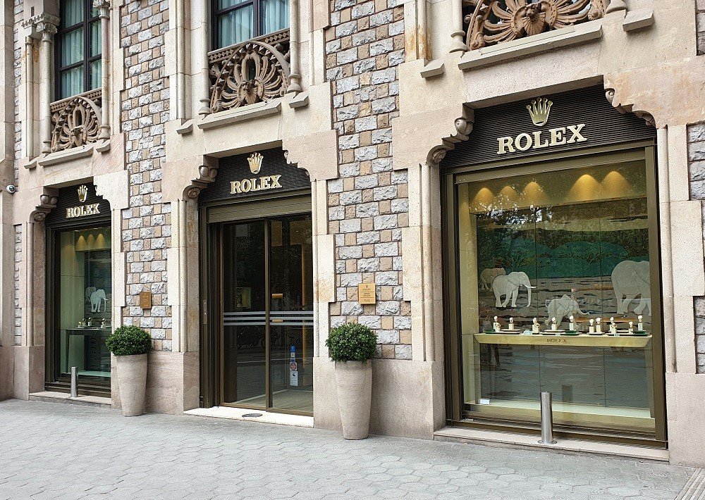 Rolex butique Passeig de Grácialla.