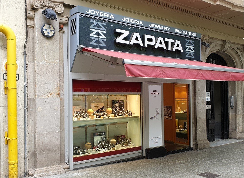 Zapata myymälä Avinguda Diagonalla.