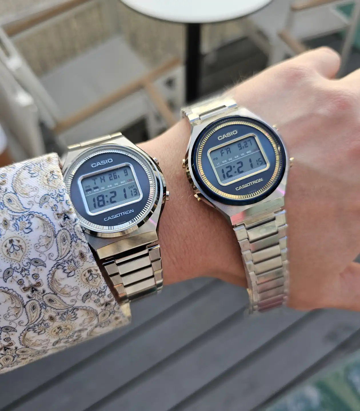 Casio julkaisi kaksi Casiotron 50. juhlavuoden erikoismallia.